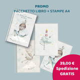 PROMO LIBRO + STAMPE A4 | Libro illustrato 2024 e stampe per cameretta | Regalo perfetto per Bambini e nascite - Peekaboo