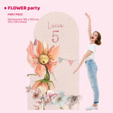 FLOWER PARTY triplo da terra | Decorazione festa di compleanno | Party planner - Peekaboo