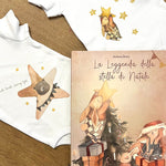 La leggenda della stella di Natale | felpa baby Natale 2024 | Regalo perfetto per Natale - Peekaboo