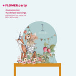 FAIRY PARTY da appoggio | Decorazione festa di compleanno | Sfondi per compleanno - Peekaboo