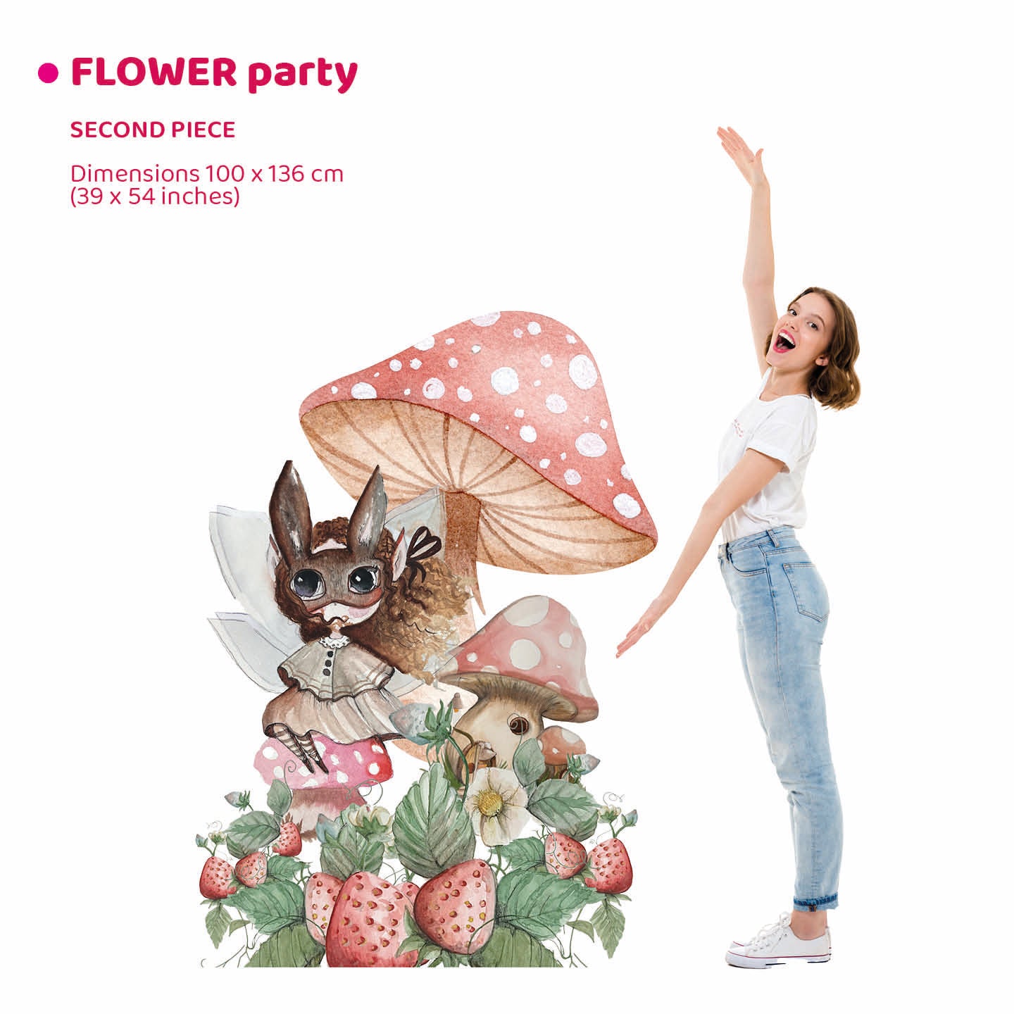FAIRY PARTY doppio da terra | Decorazione festa di compleanno | Party planner - Peekaboo