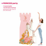 PRINCESS PARTY da terra | Decorazione festa di compleanno | Party planner - Peekaboo