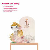 PRINCESS PARTY da appoggio | Festa a tema | Backdrop compleanno - Peekaboo