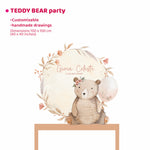 TEDDY BEAR PARTY da appoggio | Festa a tema | Sagoma compleanno battesimo - Peekaboo