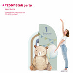 TEDDY BEAR PARTY da terra | Decorazione festa di compleanno o Battesimo - Peekaboo
