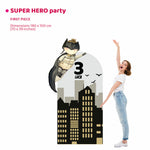 SUPER HERO PARTY da terra | Allestimento compleanno bambino - Peekaboo
