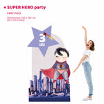 SUPER HERO PARTY doppio da terra | Decori compleanno bimbo - Peekaboo