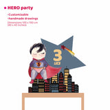 SUPER HERO PARTY da appoggio | Addobbi fai da te per feste bambini - Peekaboo