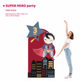 SUPER HERO PARTY da terra | Allestimento compleanno bambino - Peekaboo