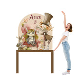 ALICE IN WONDERLAND PARTY da appoggio| Decori compleanno bimba - Peekaboo