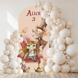 ALICE IN WONDERLAND PARTY da terra | Decori compleanno bimba 1 anno - Peekaboo