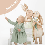 FARM BUNNY PARTY _bunny da appoggio | Addobbi fai da te per feste bambini - Peekaboo