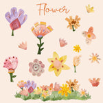 FLOWER PARTY da terra | Festa a tema | Backdrop compleanno - Peekaboo