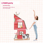 FARM PARTY doppio da terra | Decorazione festa di compleanno | Party planner - Peekaboo