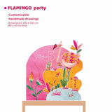 FLAMINGO PARTY da appoggio | Decori compleanno bimba - Peekaboo