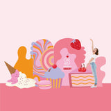 CANDYLAND PARTY sbam! | Decori compleanno bimba - Peekaboo